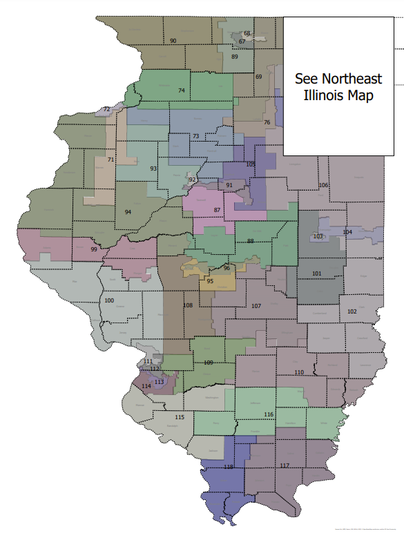 Friday Night Map: Republicans, Democrats lash out over first draft of proposed legislative districts